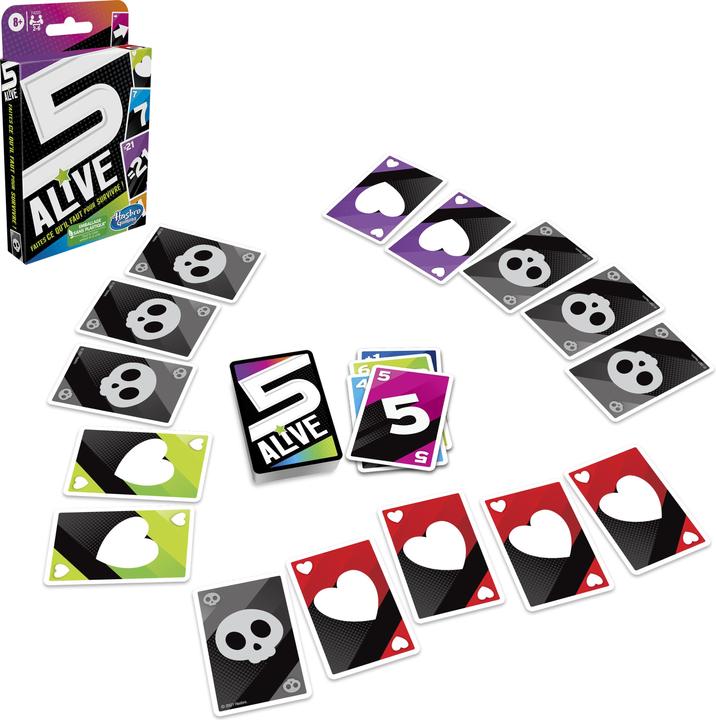 Image du produit Hasbro Gaming Jeu de cartes 5 Alive -FR- (Français)