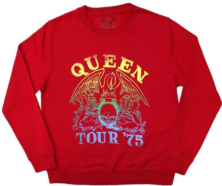Immagine prodotto Queen Tour '75 Felpa Adulto Unisex (M)