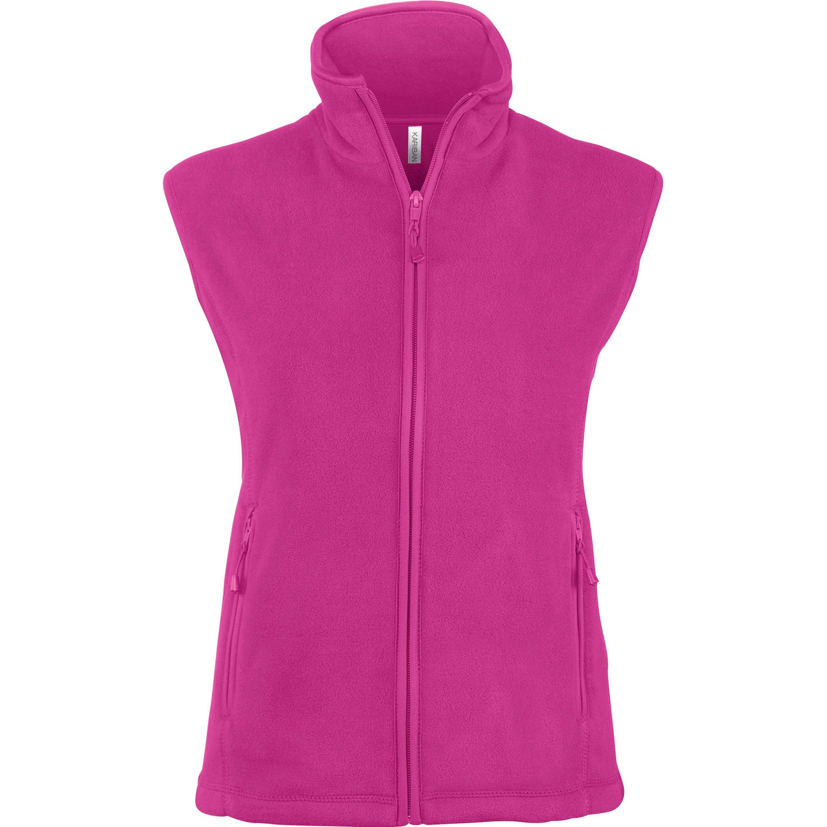 Kariban, Damen, Weste, Micropolaire Mélodie, Rosa, (4XL)