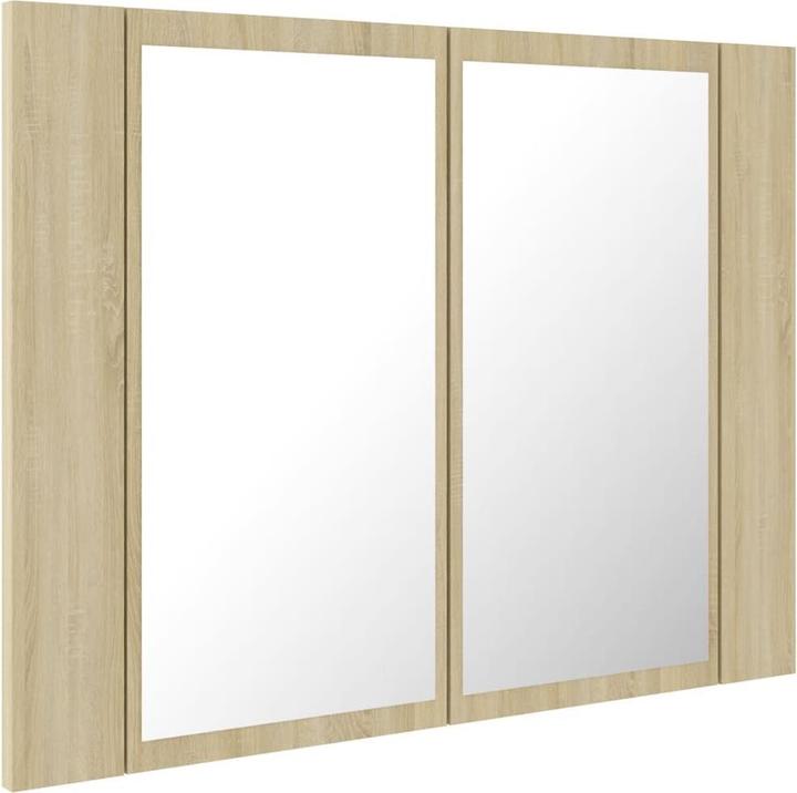 Produktbild vidaXL LED Spiegelschrank (12 x 12 x 45 cm)