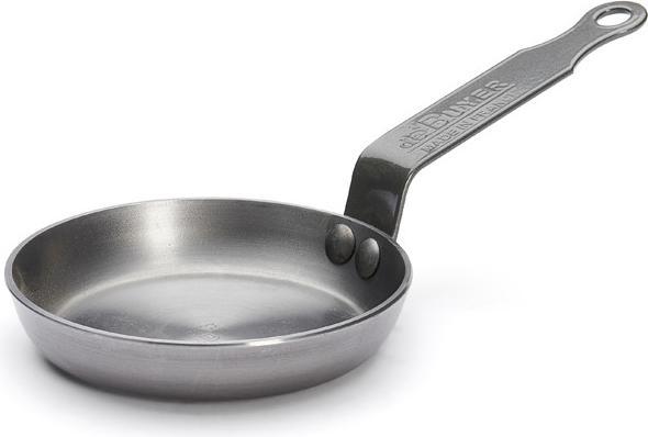 Actual product image de Buyer Blinni pan (Frying pan, Iron, Steel, 12 x 2 cm)