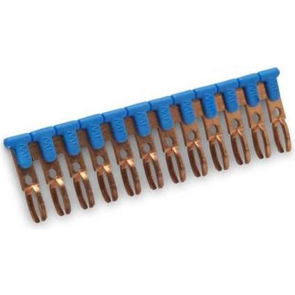 Rs Pro Steckbrücke für Anschlussklemmenblock 20A, Elektronikkabel + Stecker, Blau