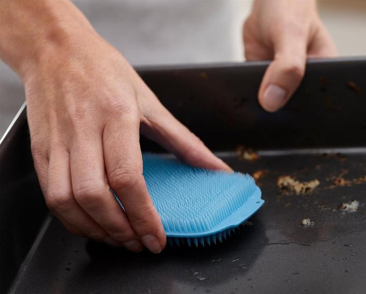 Produktbild Joseph Joseph CleanTech 2-teiliges Spülbürsten- und Schrubber-Set - Blau (1 Stk.)