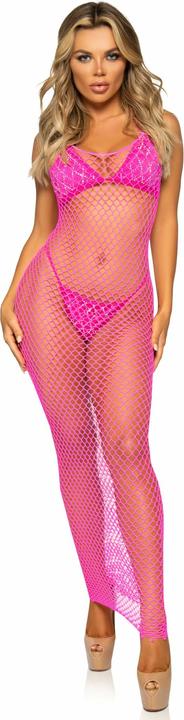 Productafbeelding Leg Avenue Lange Netjurk Roze One Size (Eén maat voor iedereen)