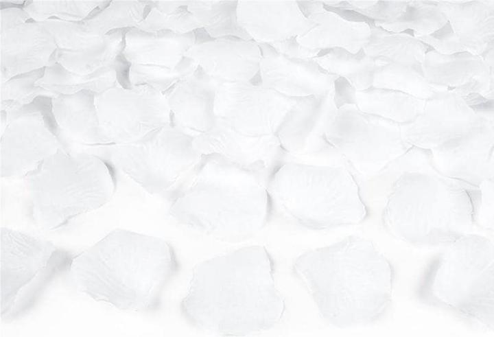 Partydeco Strooidecoratie 500 stuks, Wit (500 Pcs.)