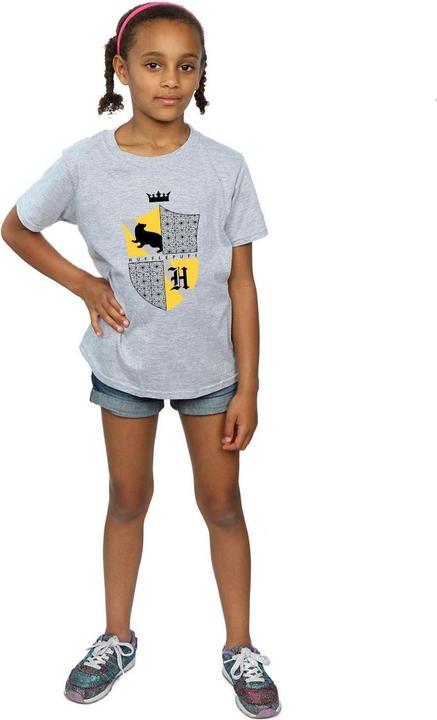 Produktbild Hufflepuff Shield TShirt Mädchen (116)