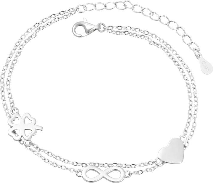 Immagine prodotto Beneto Bracciale doppio fortunato in argento AGB749/21