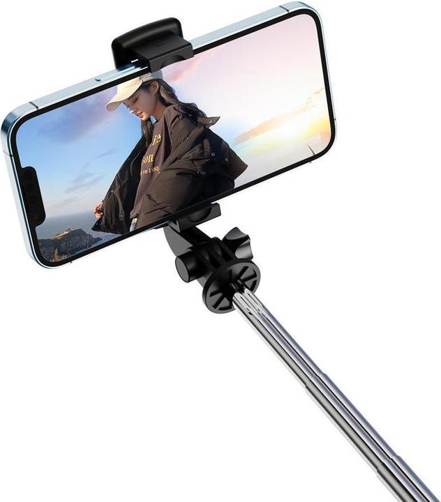 Actual product image xO selfie stick Bluetooth tripod SS09 black