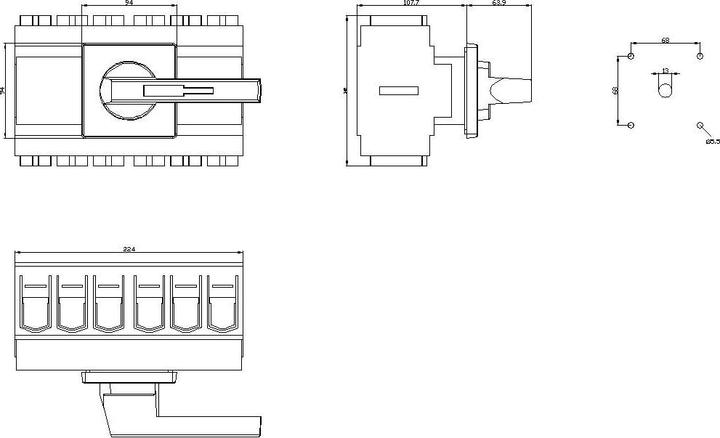 Produktbild Siemens 3LD2305-3VK11