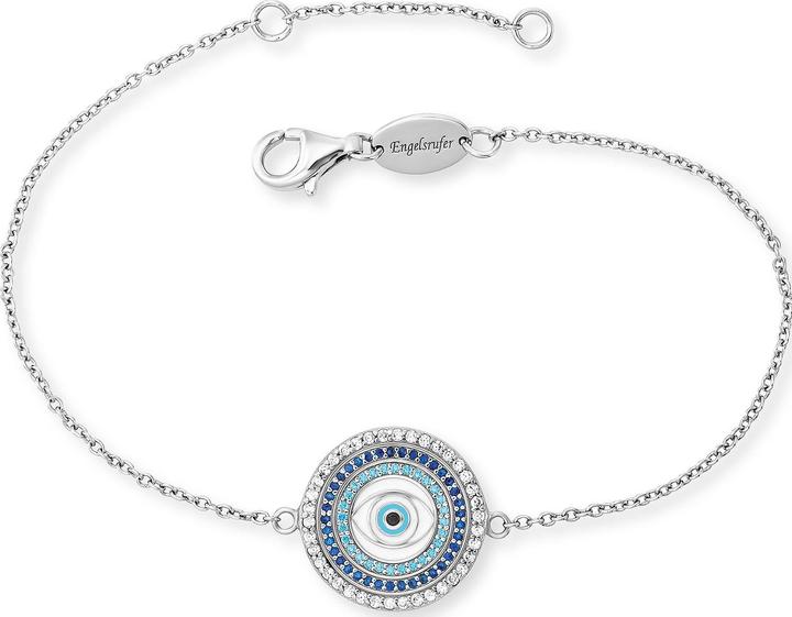 Immagine prodotto Engelsrufer Bracciale Lucky Eye (19 cm, Argento 925)