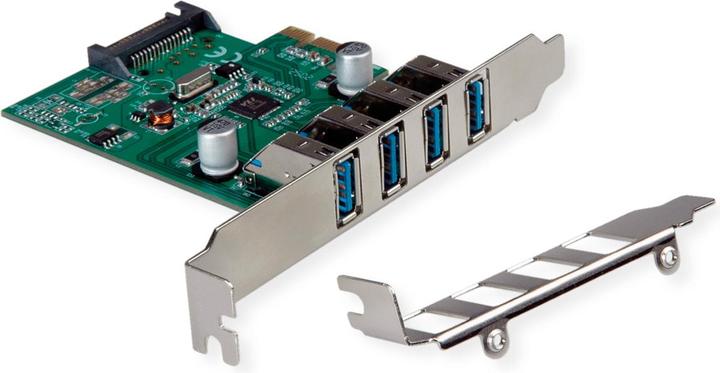 Value Scheda PCI Express, USB 3.2 Gen 1, 4 porte