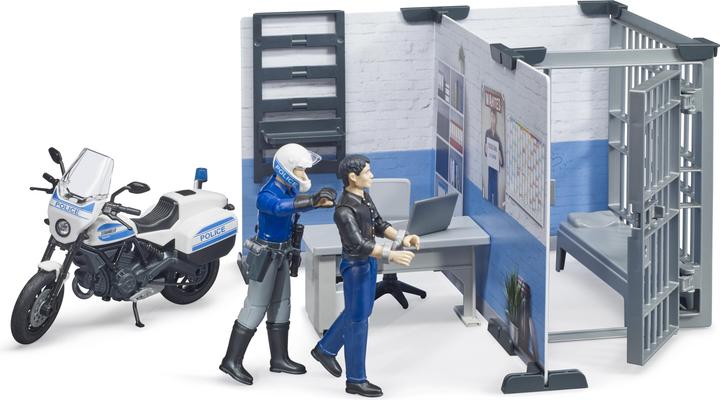 Produktbild Bruder Polizeistation mit Polizeimotorrad