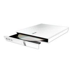 ASUS Graveur DVD Externe Slim Sdrw-08d2s-U Lite (Blanc), Optisches Laufwerk, Weiss