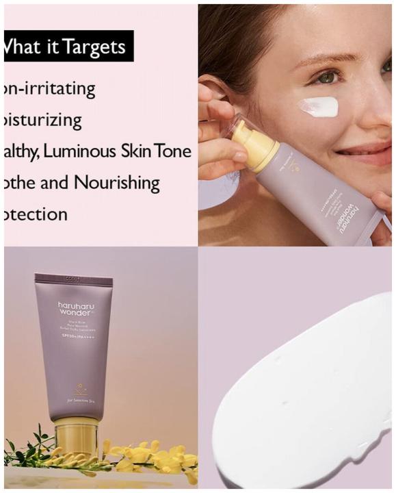 Immagine prodotto Haruharu Wonder Riso nero minerale puro (Crema solare, SPF 50+, 50 ml)