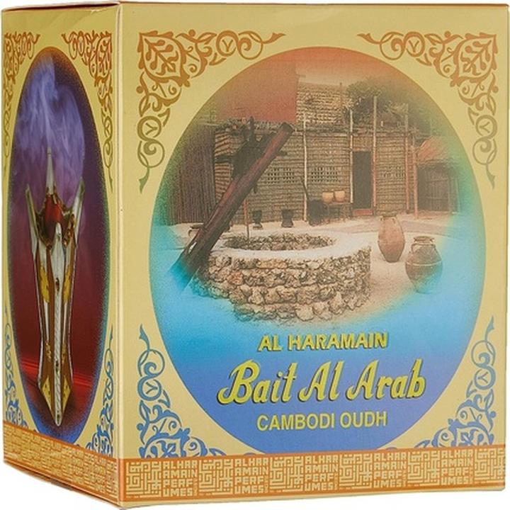 Actual product image Al Haramain Perfumes Bukhoor Bait Al Arab Cambodi Oudh 100g (Eau de parfum)