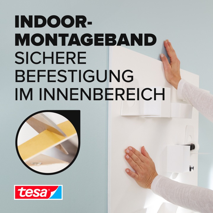 Produktbild tesa Powerbond INDOOR doppelseitiges Montageband (38 mm)