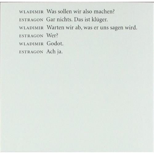 Thumbnail - Warten auf Godot En attendant Godot Waiting for Godot, Belletristik von Samuel Beckett