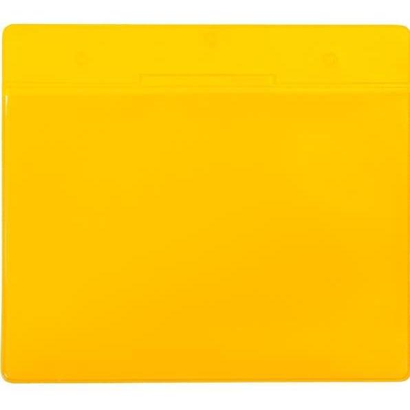 Tarifold, Informationsschild, Kennzeichnungshülle A5 quer gelb magnetisch PVC VE=10 Stück