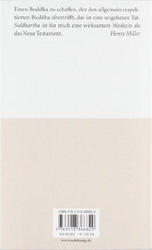 Produktbild Siddhartha (Deutsch, Hermann Hesse, 2010)