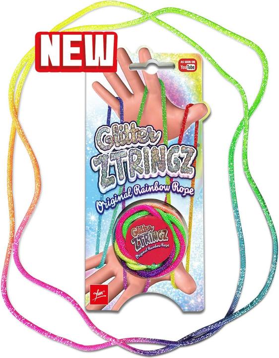 Image du produit Fun Ztringz Glitter Rope arc-en-ciel