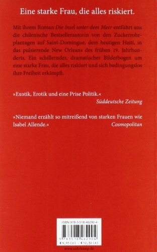 Produktbild Die Insel unter dem Meer (Deutsch, Isabel Allende, 2011)