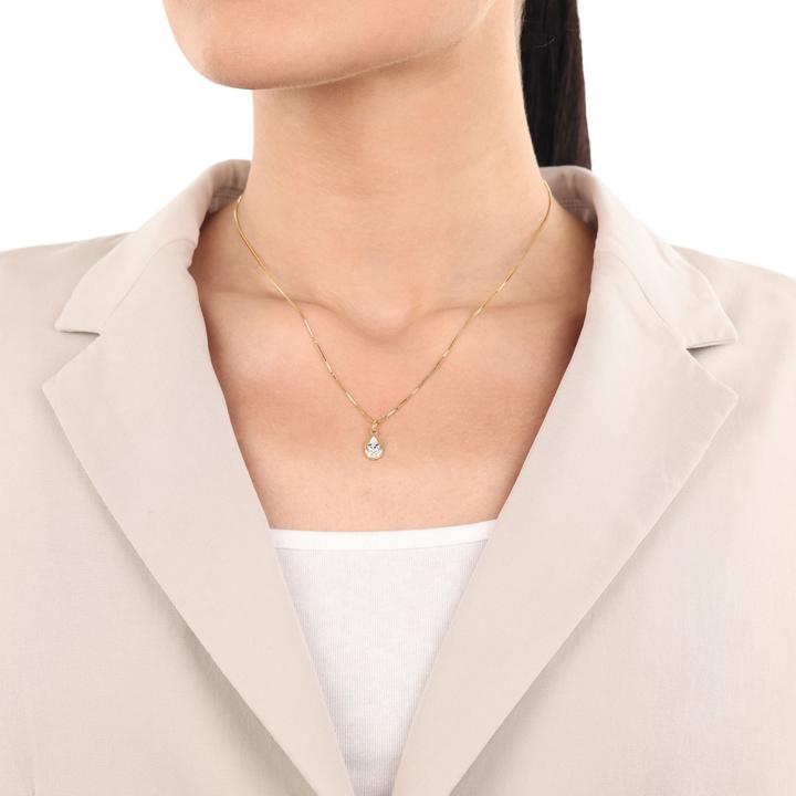 Immagine prodotto Amor Ciondolo Cupido da donna, oro 375, zirconi sintetici. (9 ct, Oro 375)