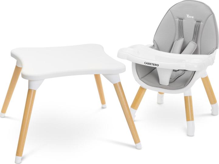 Productafbeelding Caretero Kinderstoel Tuva grijs (TERO-7706) (Kinderstoel)