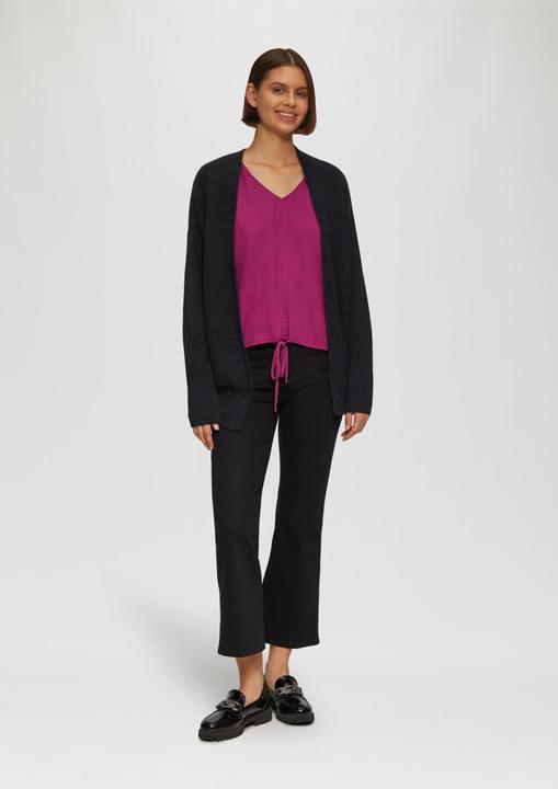 Actual product image S.Oliver Bluse Fliessende Bluse aus Lyocell mit Tunnelzug (34)