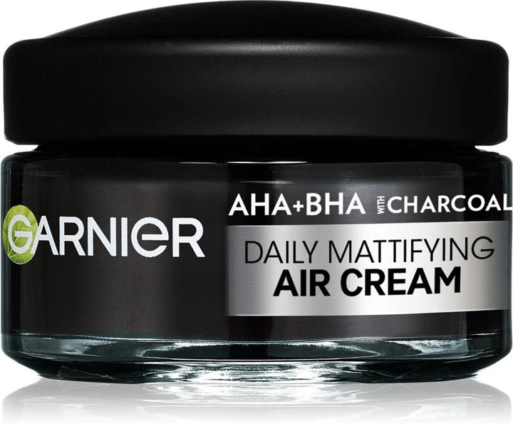 Garnier Pure Active Aha Bha Charcoal Daily Mattifying Air Cream 50Ml (50 ml)