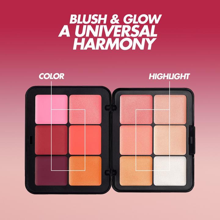 Produktbild Make Up For Ever HD Skin Blush & Glow Palette 25,2 g