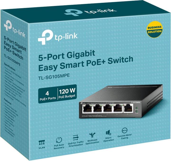 Produktbild TP-Link TL-SG105MPE (5 Ports)