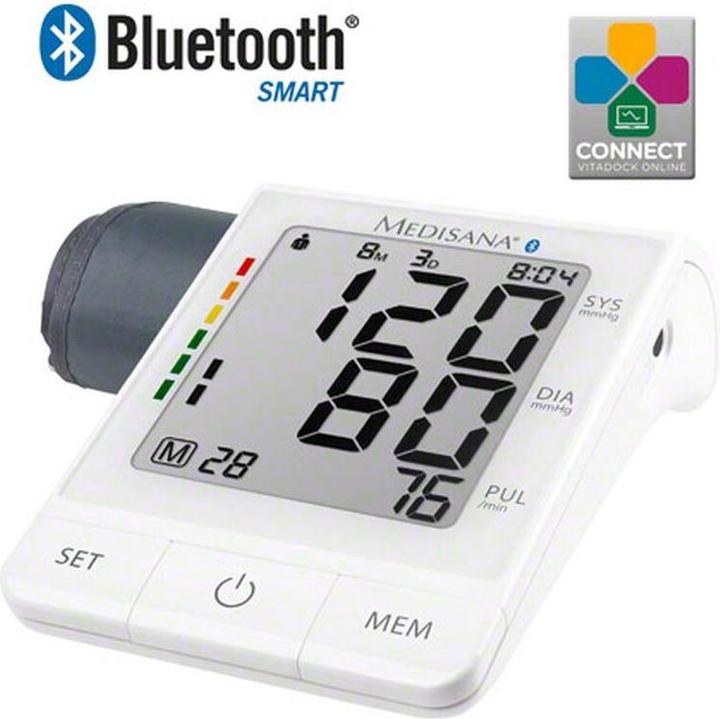 Produktbild Medisana BU 584 connect Oberarm-Blutdruckmessgerät (Blutdruckmessgerät Oberarm)