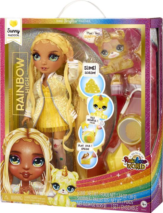 Immagine prodotto MGA Rainbow High Classic Rainbow Fashion Sunny