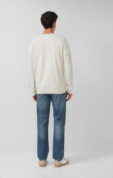 Produktbild s.Oliver Strickpullover Strickpullover mit Logo-Stickerei (XXL)