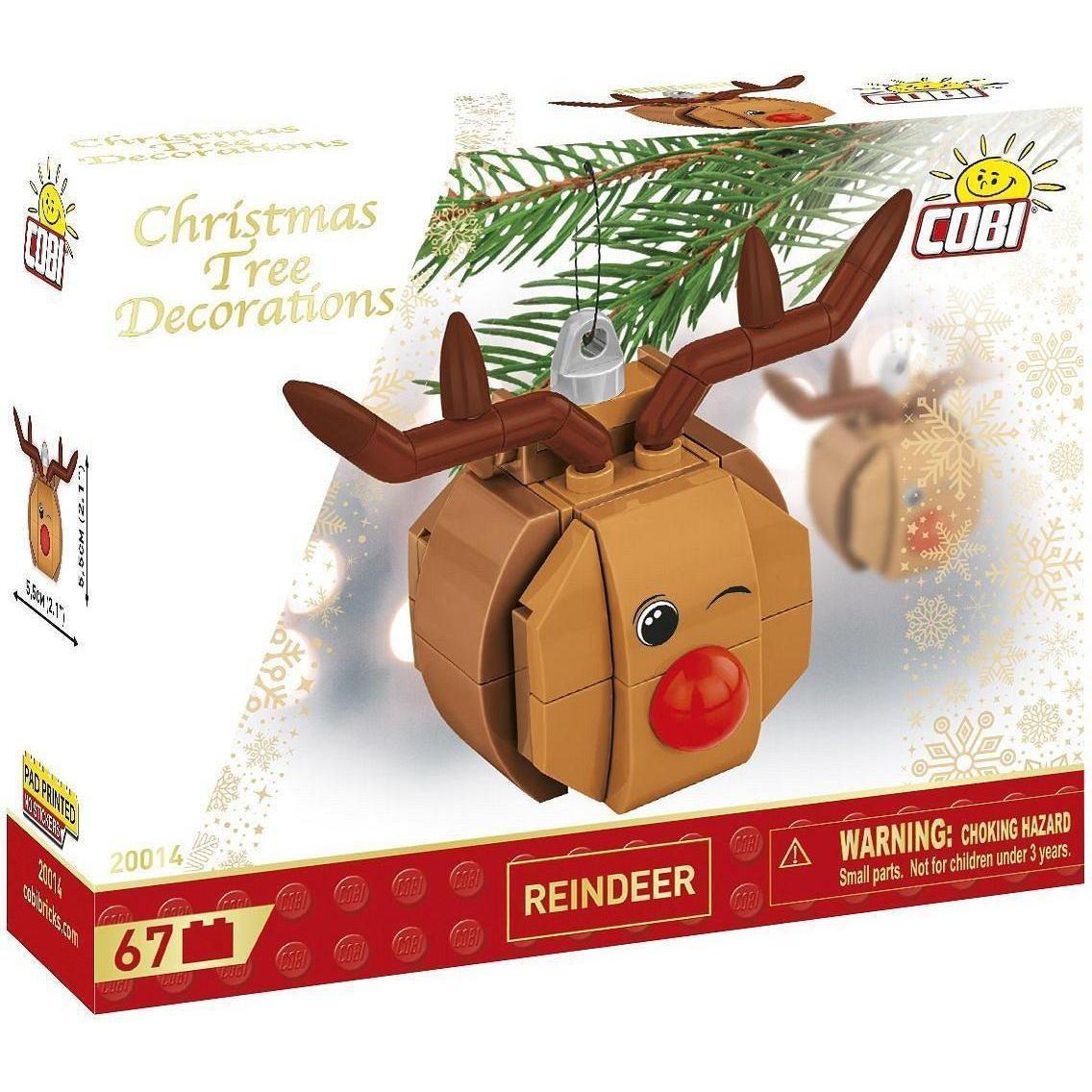Cobi 20014 - 69 PCS NATIVITY SET 20014 CHRISTM. DECOR. REDN