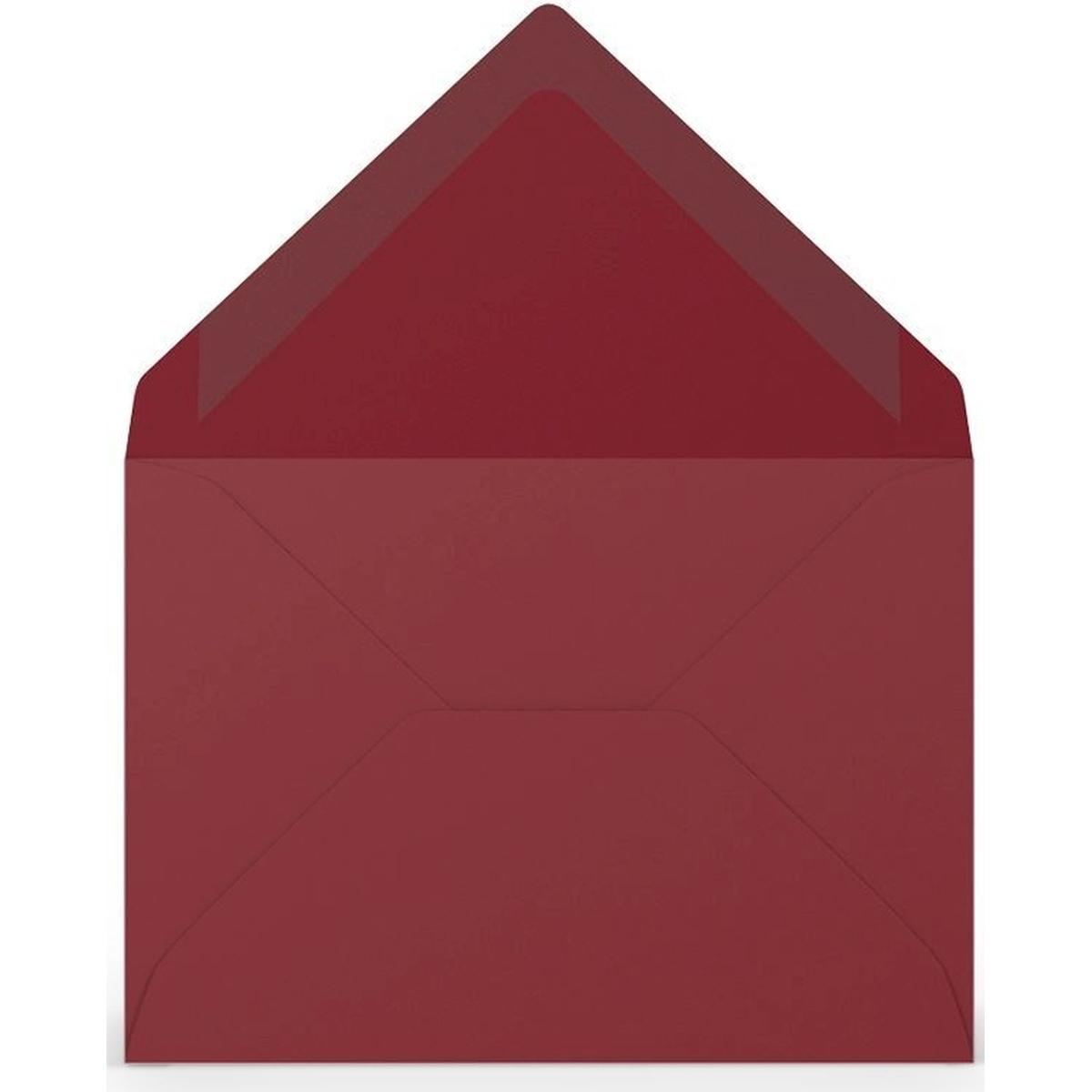 Magni, Briefumschlag, Briefumschläge Coloretti C7 5er rosso (C7, 5 x)