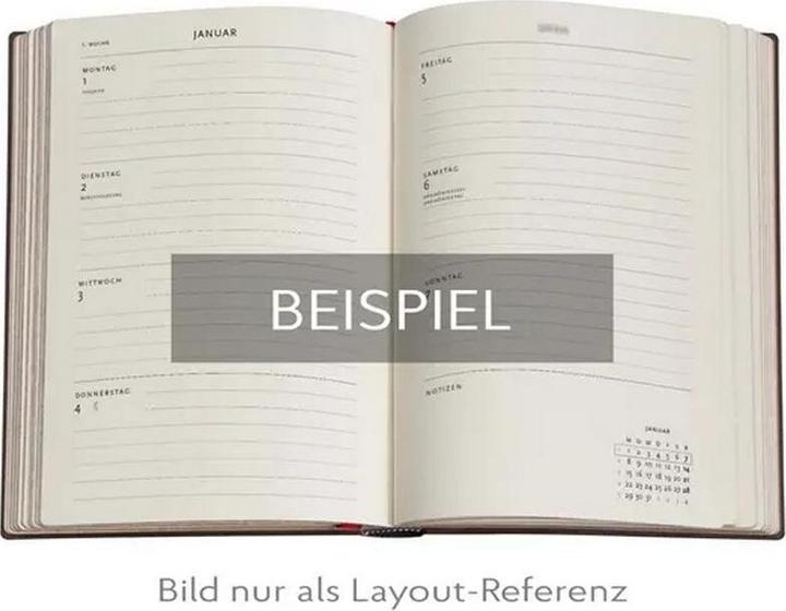 Image du produit Paperblanks Agenda hebdomadaire Fleur de Renoir (13 x 18 cm, 1 semaine / 2 pages)