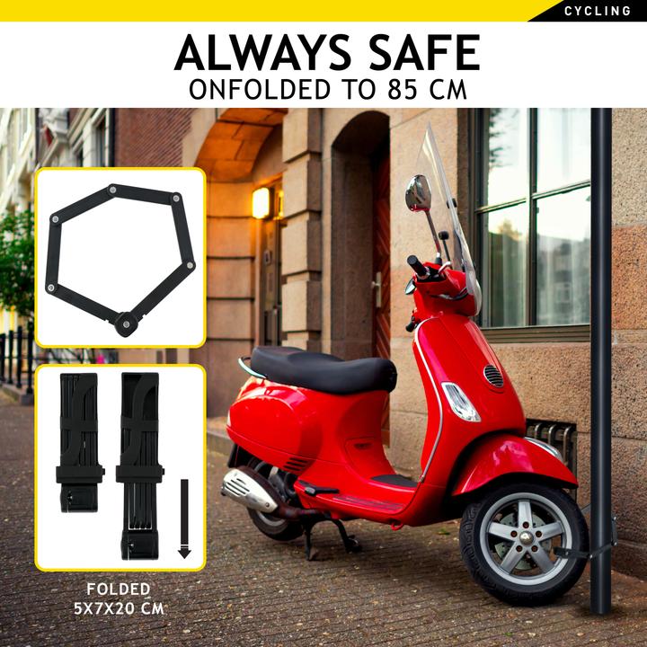 Actual product image Dunlop Folding lock (85 cm)