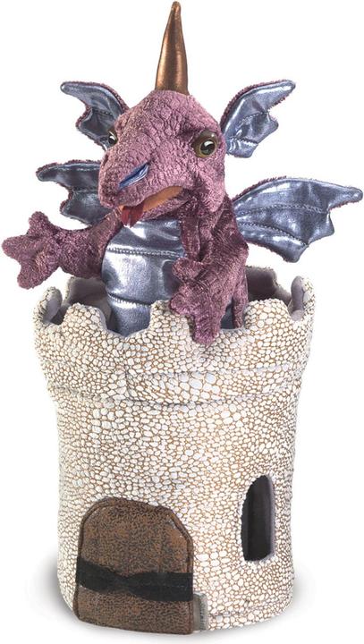 Produktbild Folkmanis Drache im Turm