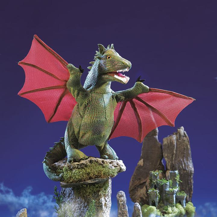 Produktbild Folkmanis Drache mit Schwingen