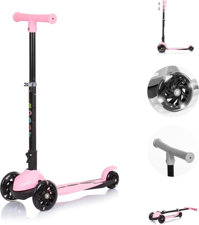 Actual product image Chipolino Robby children's scooter 3 LED wheels