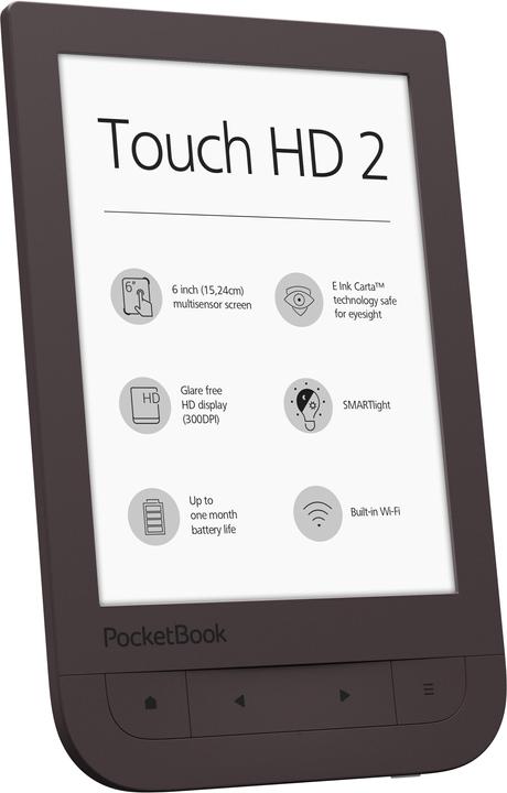 Produktbild PocketBook Touch HD 2 (6", 8 GB, Dark Chocolate)