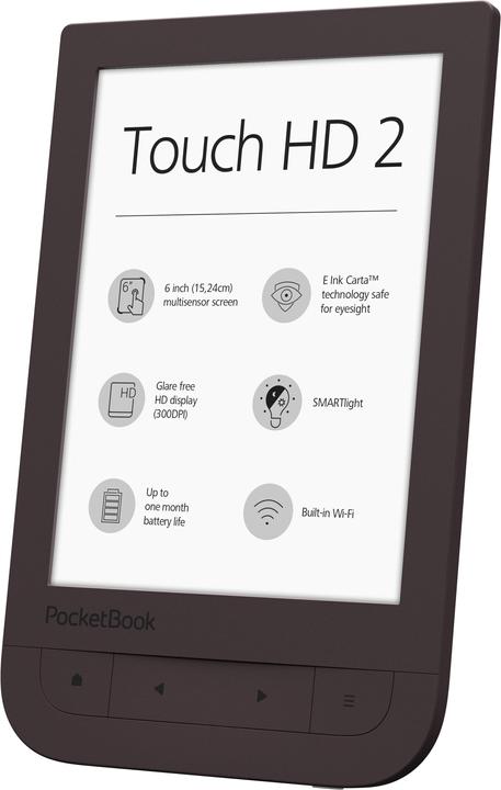 Produktbild PocketBook Touch HD 2 (6", 8 GB, Dark Chocolate)