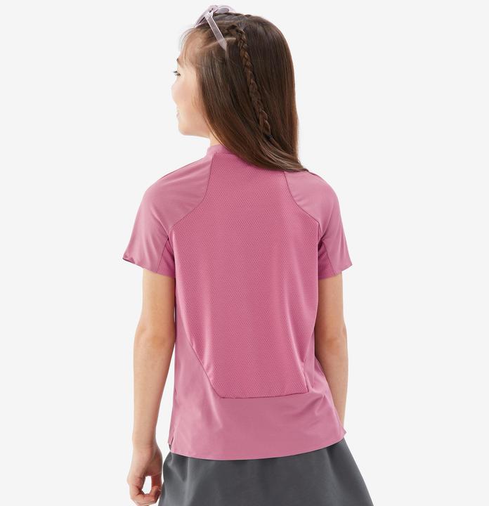 Immagine prodotto Quechua T-Shirt Kinder Gr. 122–170 Wandern - MH900 rosa (140)