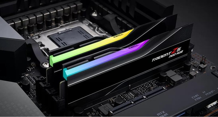 Productafbeelding G.Skill DDR5 PC 6000 CL32 KIT 32-GX2-TZ5NR (2 x 16GB, 6000 MHz, DDR5 RAM, DIMM 288 pin)