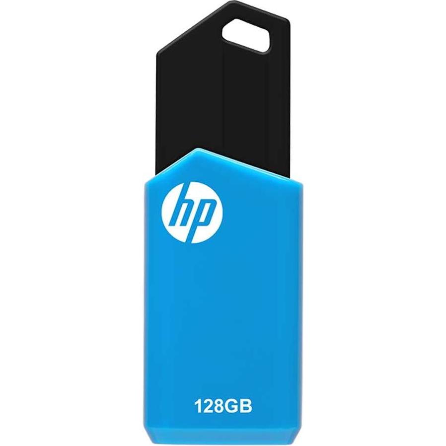 HP v150w (128 GB, USB-A, USB 2.0), USB Stick, Blau