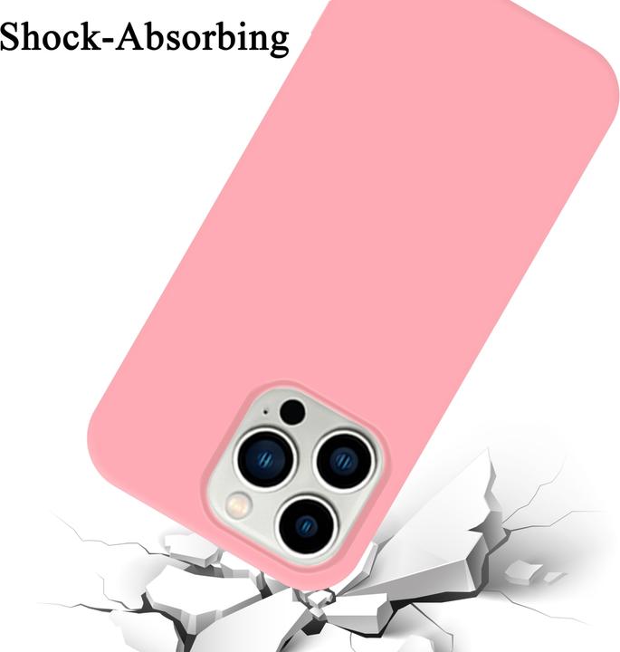 Produktbild Cadorabo Hülle für Apple iPhone 14 PRO im TPU Liquid Silicone Case Style (Apple iPhone 14 Pro)