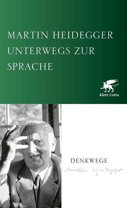 Produktbild Unterwegs zur Sprache (Deutsch, Martin Heidegger, 2022)