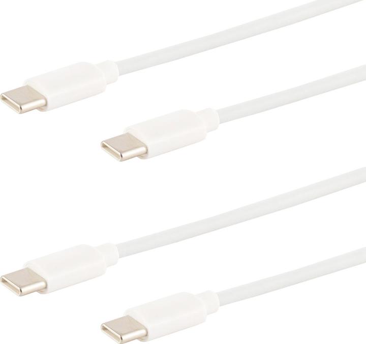 Produktbild S-Impuls Lade- & Datenkabel USB-C, USB 2.0, PD, 1m, 2er-Set (1 m, USB 2.0)