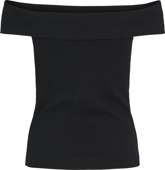 Actual product image Vila Ribbed off-shoulder top (XL)